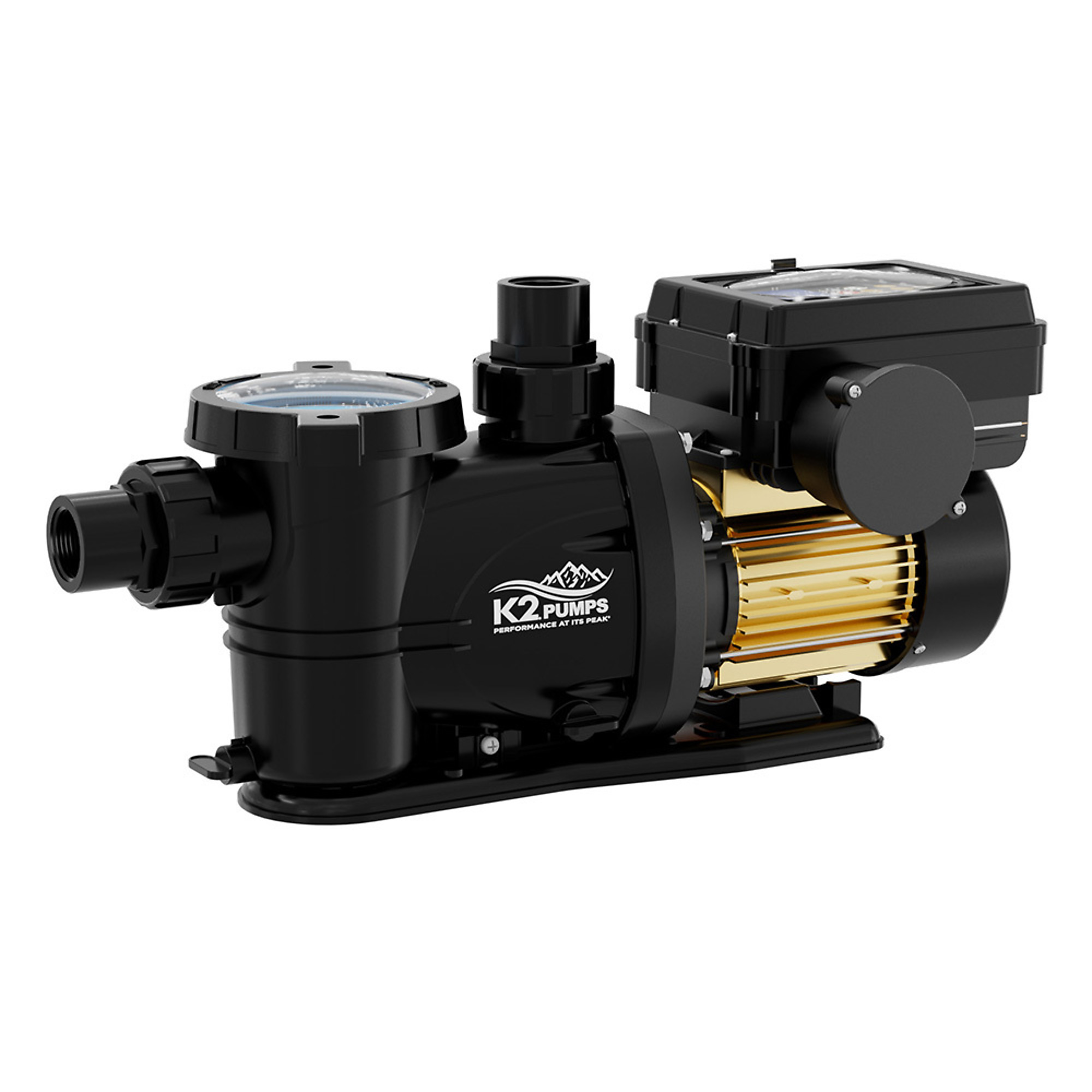 K2 1 HP Variable Speed Pool Pump, Max. Flow 75 GPH, Horsepower 1 HP, Port Size 1.5 in, Model# PPV10001SPK
